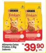 Fort Atacadista Purina - alimento gatos friskies 2,5kg sabores oferta