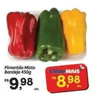Fort Atacadista Mais - pimentão misto bandeja oferta