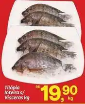 Fort Atacadista Tilápia inteira s/ visceras oferta