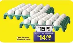 Fort Atacadista Ovos branco sieme oferta