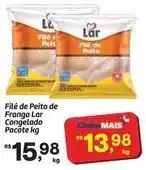 Fort Atacadista Lar - filé de peito de frango congelado pacote oferta