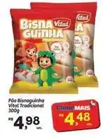 Fort Atacadista Vital - pão bisnaguinha vital tradicional oferta