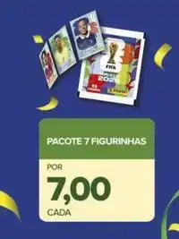 Carrefour Bairro Pacote 7 figurinhas oferta