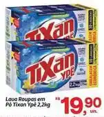 Fort Atacadista Tixan ypê - lava roupas em pó oferta