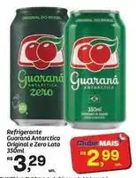 Fort Atacadista Guaraná - refrigerante antarctica original e zero lata oferta