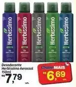Fort Atacadista Herbissimo - desodorante aerossol oferta
