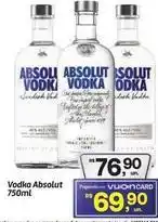 Fort Atacadista Absolut - vodka oferta