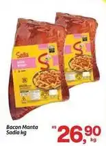 Fort Atacadista Sadia - bacon manta oferta