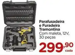 Carrefour Tramontina - parafusadeira e furadeira oferta