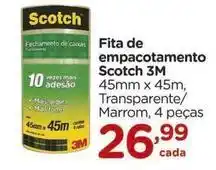 Carrefour Scotch - fita de empacotamento 3m oferta