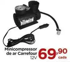 Carrefour Carrefour - minicompressor de ar oferta