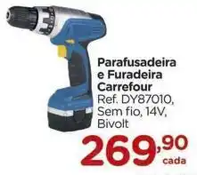 Carrefour Carrefour - parafusadeira e furadeira oferta