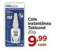 Carrefour Cola instantanea tekbond oferta
