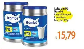 Atacadão Itambe - leite em pó oferta