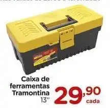 Carrefour De - caixa de ferramentas tramontina oferta