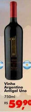 Big Box Vinho Argentino Antigal Uno oferta