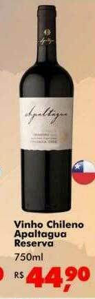 Big Box Vinho Chileno Apaltagua Reserva oferta