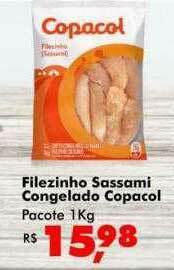 Filezinho Sassami Congelado Copacol
