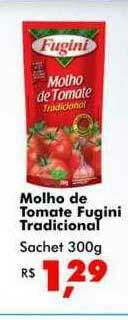 Big Box Molho De Tomate Fugini Tradicional oferta