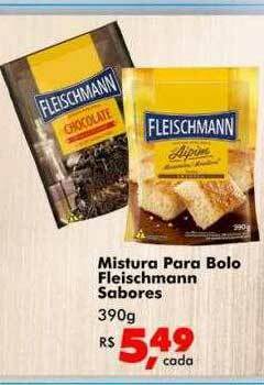 Big Box Mistura Para Bolo Fleischmann Sabores oferta
