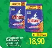 Atacadão Brilhante - lava roupas em pó oferta
