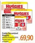 Atacadão Huggies - fralda descartável oferta