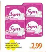 Atacadão Sym - absorvente oferta