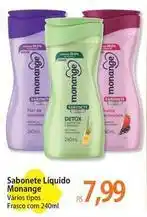 Atacadão Monange - sabonete liquido oferta