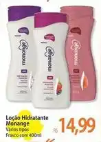 Atacadão Monange - loção hidratante oferta
