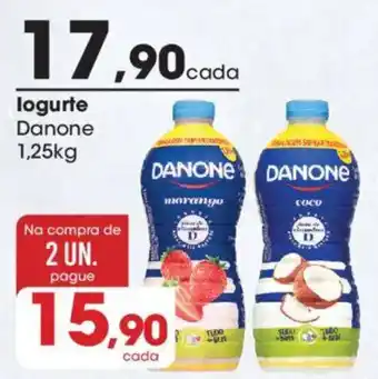 Zaffari logurte Danone oferta