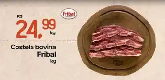 Cometa Supermercados Costela bovina Fribal oferta