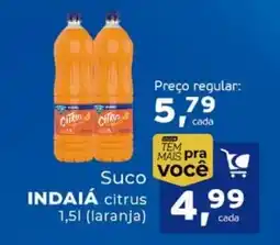 Cometa Supermercados Suco INDAIÁ citrus (laranja) oferta