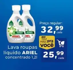 Cometa Supermercados Lava roupas líquido ARIEL concentrado oferta