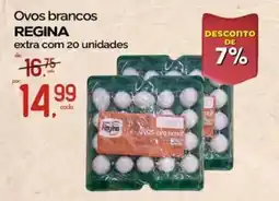 Cometa Supermercados Ovos brancos REGINA extra com 20 unidades oferta