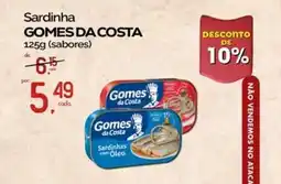 Cometa Supermercados Sardinha GOMES DA COSTA oferta