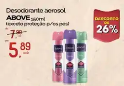 Cometa Supermercados Desodorante aerosol ABOVE oferta