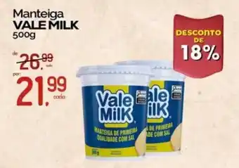 Cometa Supermercados Manteiga VALE MILK oferta