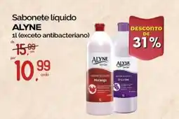 Cometa Supermercados Sabonete liquido ALYNE oferta