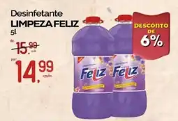 Cometa Supermercados Desinfetante LIMPEZA FELIZ oferta