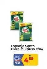 Tonin Superatacado Claro - esponja c/04 oferta