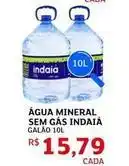 Assaí Atacadista Indaiá - água mineral sem gas oferta