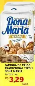 Assaí Atacadista Dona maria - farinha de trigo tradicional tipo 1 oferta