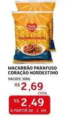 Assaí Atacadista Nordestino - macarrao parafuso coracao oferta