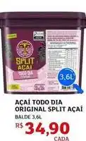 Assaí Atacadista Split - açaí todo dia original açaí oferta