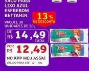 Assaí Atacadista Esfrebom - sacu lixo azul oferta