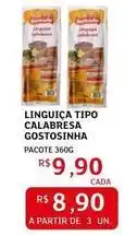 Assaí Atacadista Gostosinha - linguica tipo calabresa oferta