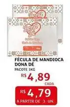 Assaí Atacadista Dona dê - fecula de mandioca oferta