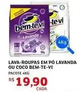 Assaí Atacadista Bem-te-vi - lava-roupas em pó lavanda ou coco oferta