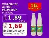 Assaí Atacadista Palmeiron - vinagre de álcool oferta