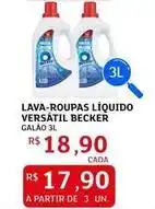 Assaí Atacadista Becker - lava-roupas líquido oferta
